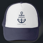 Custom Cruise Shirt Family Group Matching Trucker Hat<br><div class="desc">Set sail in style with our "Custom Cruise Shirt Family Group Matching" hat. Personalise it with your family name or group for a touch of unity. Perfect for capturing cherished memories from your adventures together. Whether you're exploring exotic ports or lounging on deck, this hat is a must-have for every...</div>