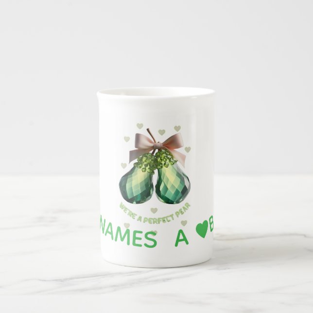 Custom Crystal Valentine Gift China Mug (Front)