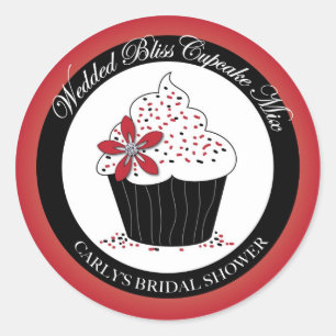 Custom Cupcake Stickers