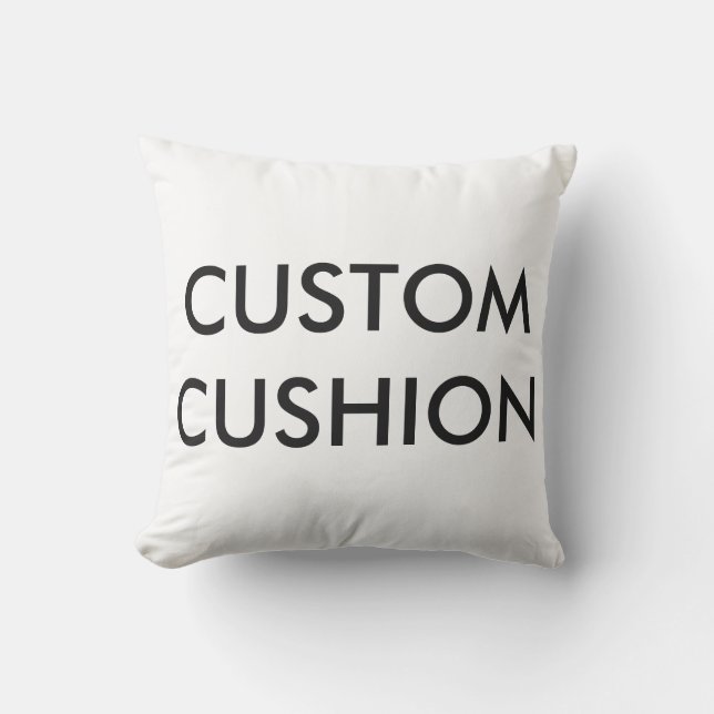 Custom Customisable 16" Outdoor Throw Pillow (Front)