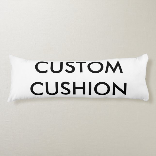 Custom Customisable Polyester Body Pillow Template (Front)
