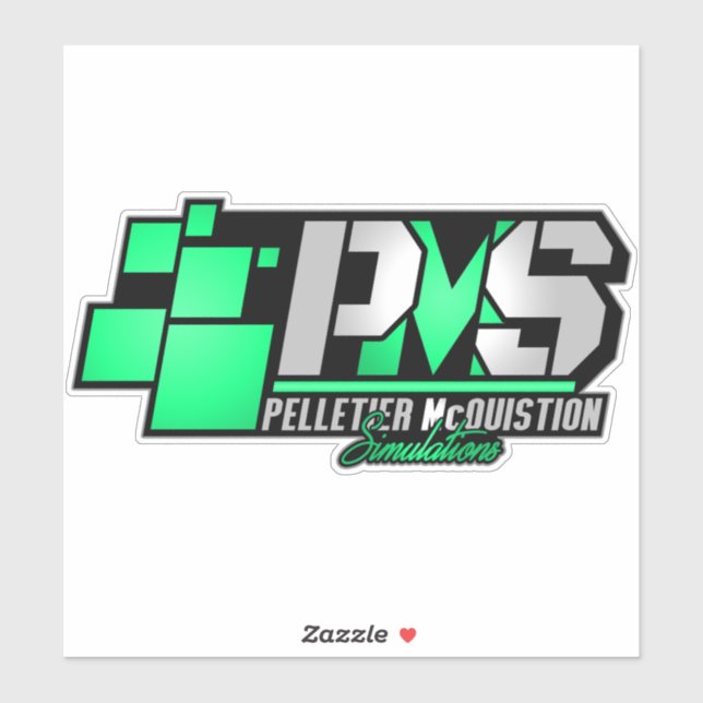 Custom Cut PMS Logo Sticker (Sheet)