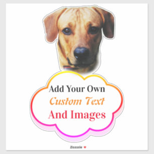 Custom Cut Vinyl Dog Stickers For Car
