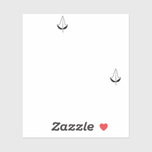 Custom-Cut Vinyl Sticker