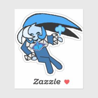 Custom-Cut Vinyl Sticker