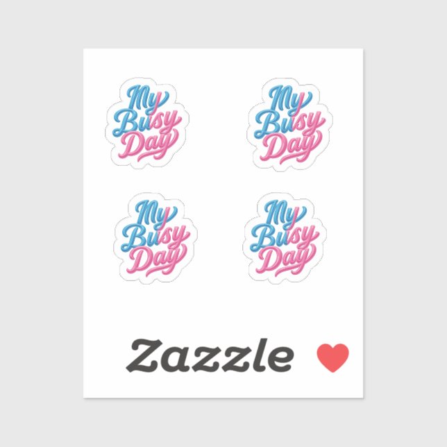 custom cut vinyl sticker (Sheet)