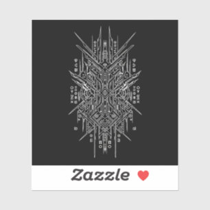 Custom-Cut Vinyl Sticker