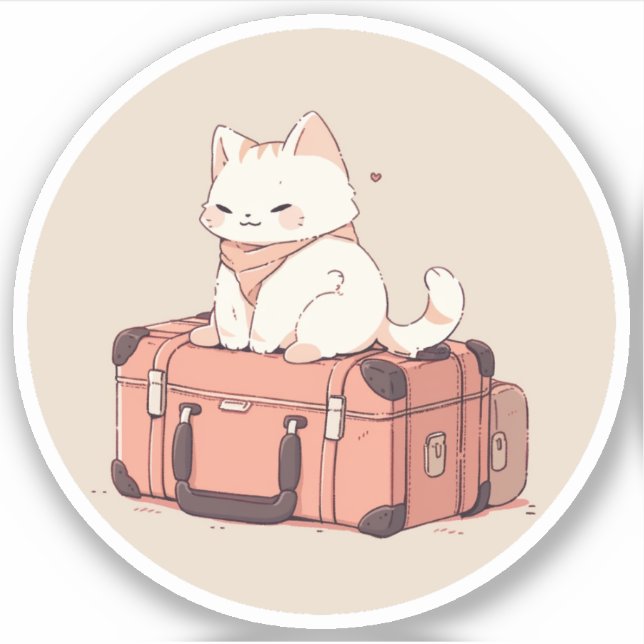 Custom-Cut Vinyl Sticker (Front)