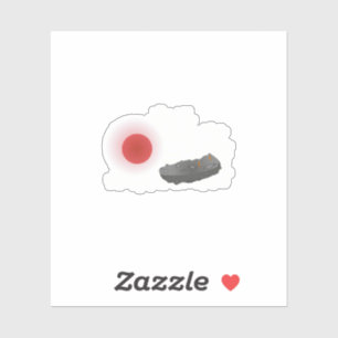 Custom-Cut Vinyl Sticker