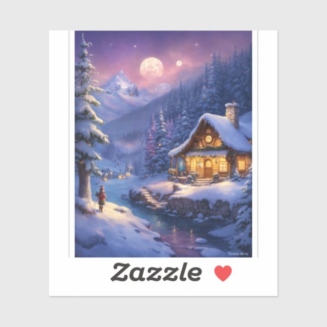 Custom-Cut Vinyl Sticker (Sheet)