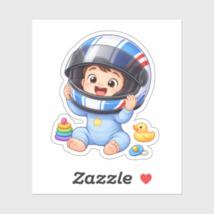 Custom-Cut Vinyl Sticker