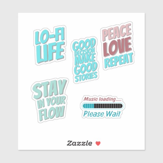 Custom-Cut Vinyl Sticker (Sheet)