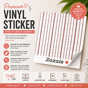 Custom-Cut Vinyl Sticker