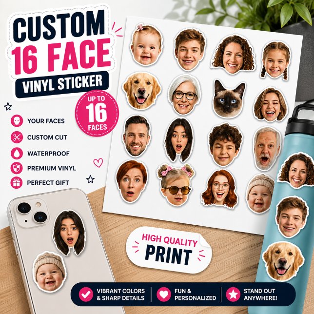Custom-Cut Vinyl Sticker (Creator Uploaded)