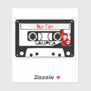 Custom-Cut Vinyl Sticker