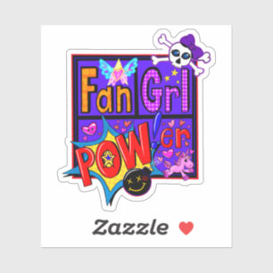 Custom-Cut Vinyl Sticker
