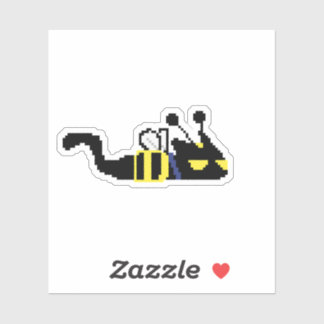 Custom-Cut Vinyl Sticker