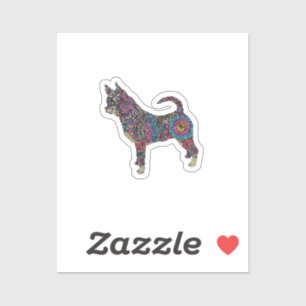 Custom-Cut Vinyl Sticker