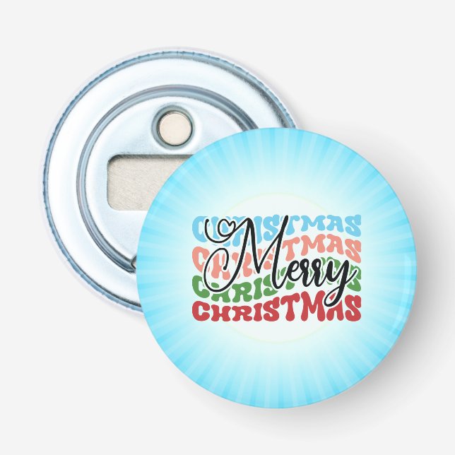 Custom-Cut Vinyl Sticker Bottle Opener (Front)