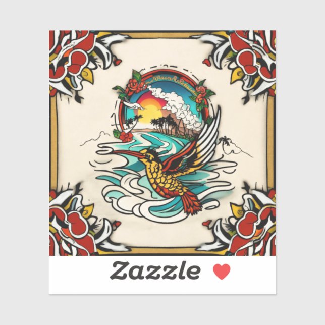 Custom-Cut Vinyl Stickers (Sheet)