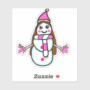 Custom-Cut Vinyl StickeWarm Winter Love – Originar