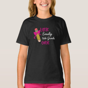 Custom Cute Back To School Pencil for Girls  T-Shirt