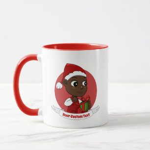 Custom cute Christmas baby cartoon Mug