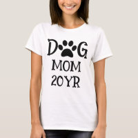 Custom cute dog lover paw print-dog mum