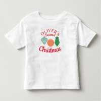 Custom Cute Kawaii Ornament Second Christmas