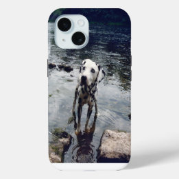 Custom Cute Pet Friend Photo Upload Dog Image iPhone 15 Case