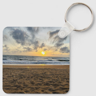 Custom Cute Two Photo Double Sided Personalised Ke Key Ring