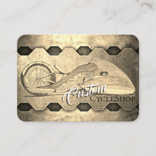 Custom Cycle Shop Business Card