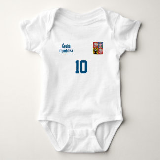 Custom Czechia Outfit with Name & Number Baby Bodysuit