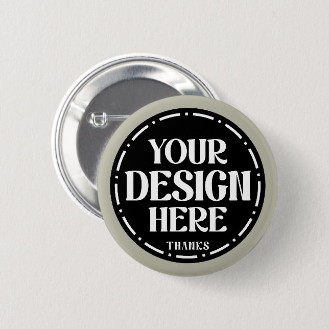 Custom Dad Appreciation gift Design 6 Cm Round Badge (Front & Back)
