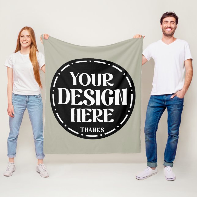 Custom Dad Appreciation gift Design Fleece Blanket (In Situ)