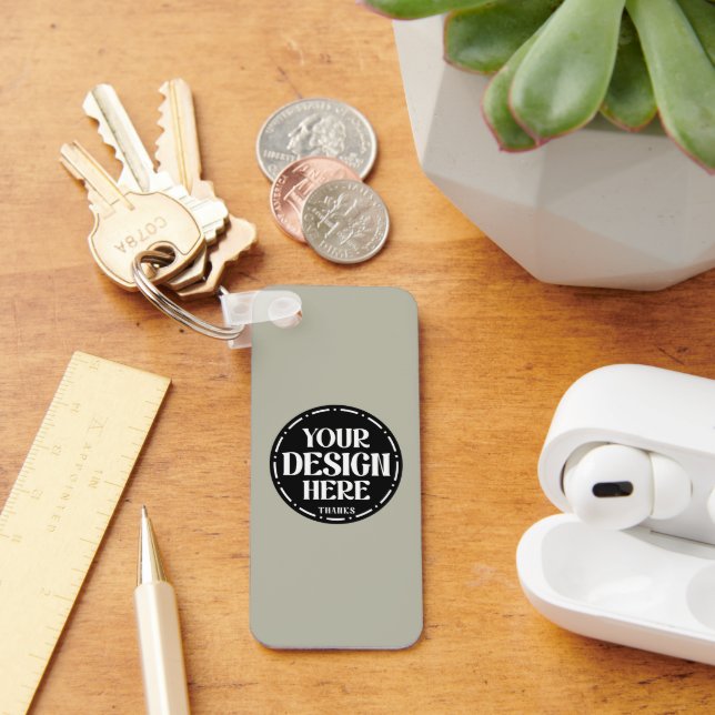 Custom Dad Appreciation gift Design Key Ring (Desk)