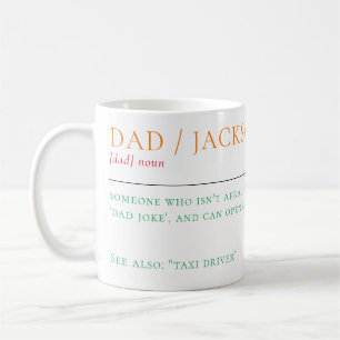 Custom Dad Dictionary Definition Father's Day Coffee Mug