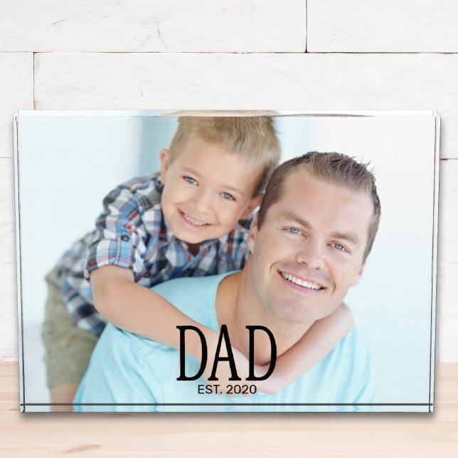 Custom Dad Established Photo Block (Creator Uploaded)