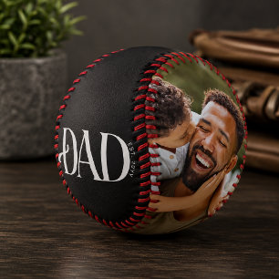 Custom Dad Photo Baseball