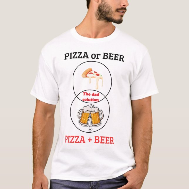 Custom Dad Solution T-Shirt Personalised  (Front)