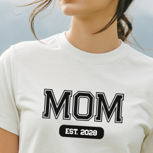 Custom Date New Mum T-Shirt
