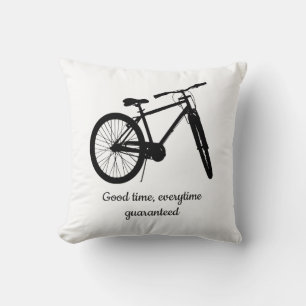 Custom Dated Christmas Mountain Biking Quote Ceram Cushion