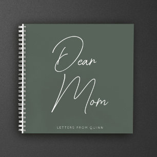 Custom Dear Mum Parent Memories Grief Journal 