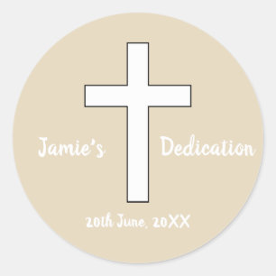 Custom Dedication sticker