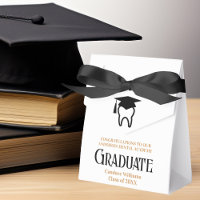 Custom Dental School Gold Black Graduation Party