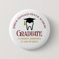 Custom Dental School Graduation Maroon Gold