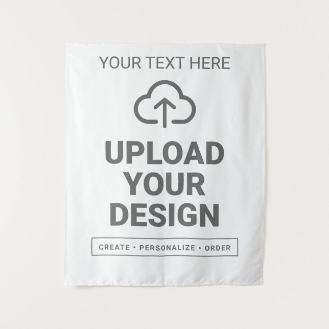 Custom Design and Text Tapestry (Front)