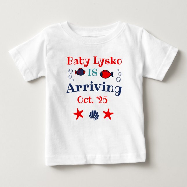 Custom Design Baby Lysko T-Shirt (Front)