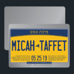 CUSTOM DESIGN Bar Mitzvah New York Number Plate Invitation<br><div class="desc">by kat massard >>> WWW.SIMPLYSWEETPAPERIE.COM <<<
A fun themed invitation design for your child's BAR/BAT MITZVAH!
This is a custom design,  so cannot be altered - please contact for costs if you are interested EMAIL KAT@SIMPLYSWEETPAPERIE.COM</div>