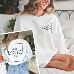 Custom Design Business Customise Your Company Logo Sweatshirt